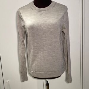 Muji 100% wool sweater M oatmeal Women